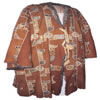 Died leather outside, fur inside, Sultan's winter coat (kaftan), Topkapi Place Museum.